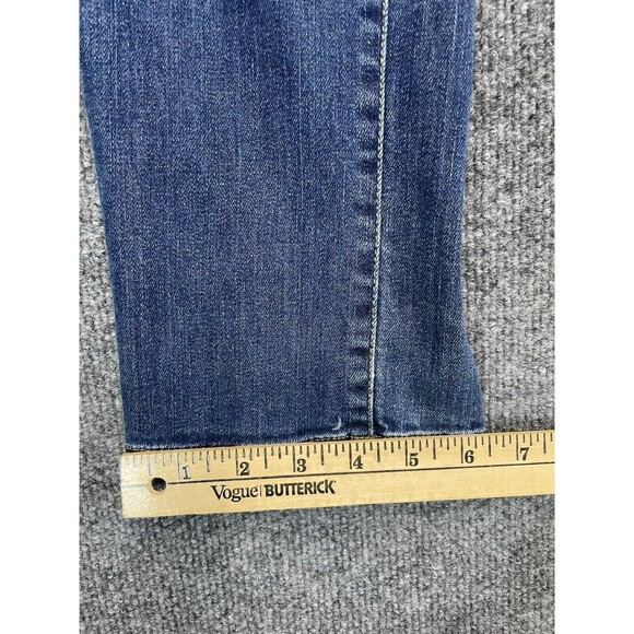 LRL Ralph Lauren Jeans Womens 8 Blue Modern Skinny Mid Rise Dark Stretch Denim - Picture 8 of 9